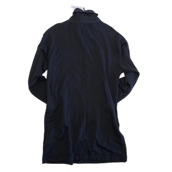 NWT Prologue Mock Neck Sweatshirt Dress Black - Picture 5 of 5